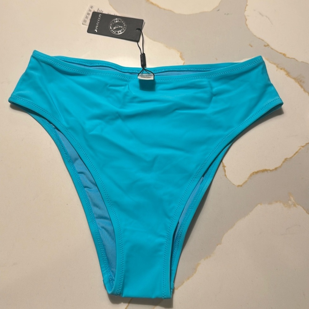 RELLECIGA Women's High Cut Bikini Bottom NWT!